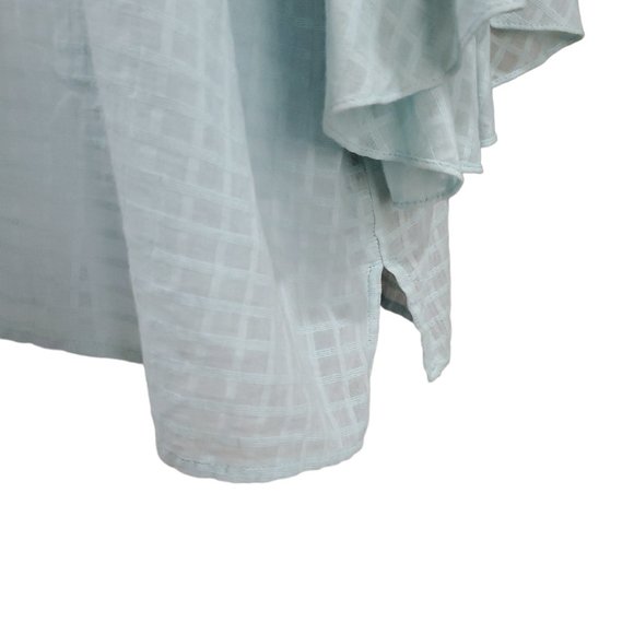 VINCE CAMUTO 3/4 Flutter Bell Sleeve Top Size 1X - Picture 4 of 9